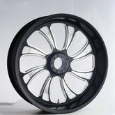 RevTech 18"×5.5" Midnight Rear Wheel Rim 5 Spoke Fit For Harley Touring Models 2008-Up